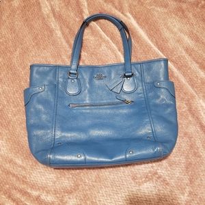 Blue Coach Purse